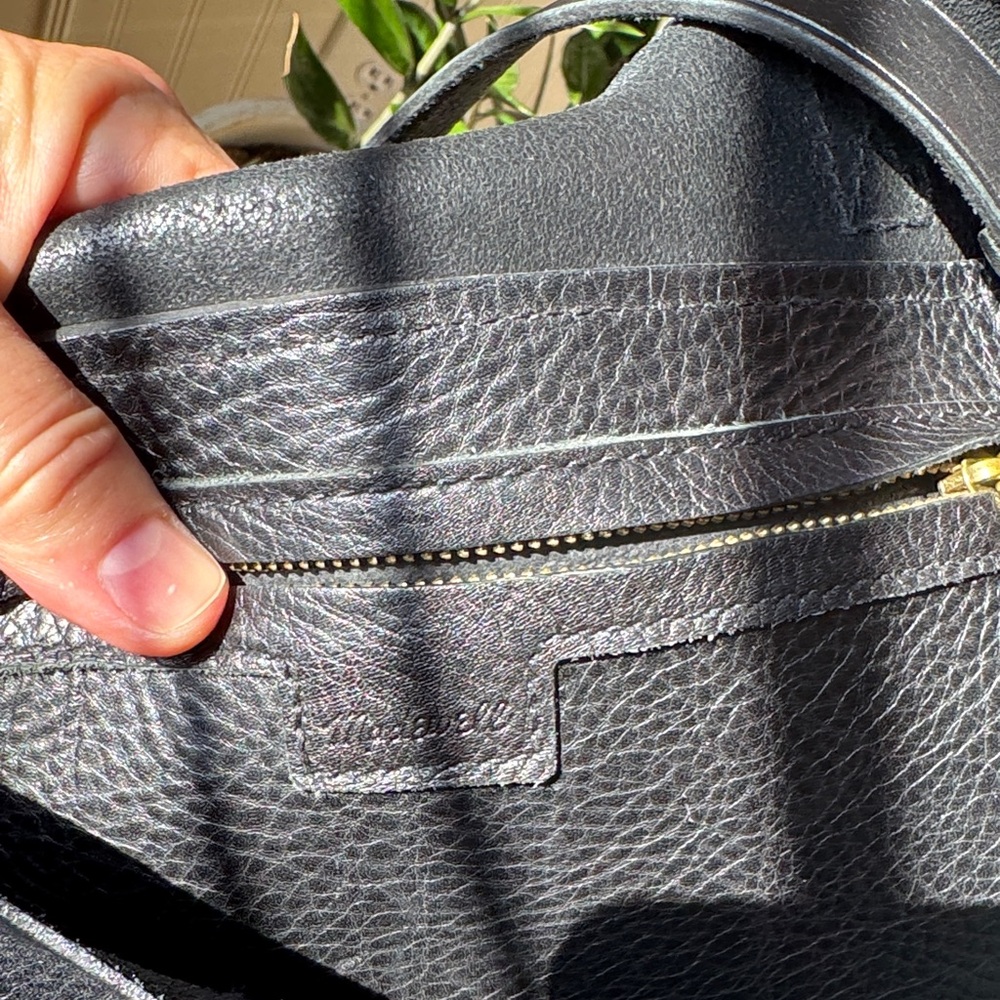 Madewell Midnight Black Tote - Picture 9 of 11